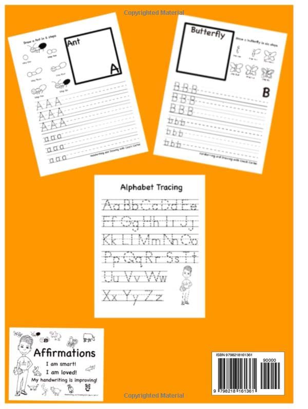 Handwriting and Drawing with Coach Carter: Animal Edition