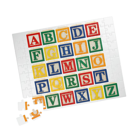 Alphabet Puzzle (110, 252, 500, 1014-piece)